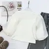 2026 Colete Jeans para Meninas Conjunto Jeans Estiloso Outono Bebê Chique Camada Base Calça Jeans Conjunto de Três Peças