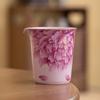 Taza de Feria Peonía Horno Ru Rosa Fuga de Té Integrada Cerámica Hogar Juego para Dividir el Té Mar de Té Copa Pública Accesorios Juego de Té Kung Fu