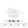 A5 Blanco Melamina Imitación Porcelana Restaurante Plato Pequeño Plato de Sabor Plato de Plástico Plato para Hot Pot Redondo Plato para Salsa Plato para Salsa Plato para Condimentos
