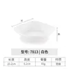 A5 Blanco Melamina Imitación Porcelana Restaurante Plato Pequeño Plato de Sabor Plato de Plástico Plato para Hot Pot Redondo Plato para Salsa Plato para Salsa Plato para Condimentos
