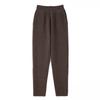 Leggings de Lã Femininas Outono e Inverno Espessas Cintura Alta Calças Cenoura Calças Harlan Roupa Exterior Calças Casuais para Mulheres