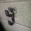 Gancho para abrigos de plástico con clip, gancho para paraguas de coche, gancho universal para maletero de coche, almacenamiento de balcón, transfronterizo