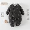 Mameluco para recién nacido 120g Acolchado Pijama para bebé niño y niña Manga larga Engrosado Traje para gatear para bebé Ropa para niños Anyang