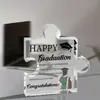 Rompecabezas de Corazón de Acrílico Nuevo Transfronterizo Souvenir Mesa de Escritorio para Amigos Regalos Decoración de Graduación Regalos