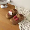 Zapatos de Cuero para Niñas de 3-6 Años Suela Suave Zapatos de Princesa Estilo Primavera y Otoño Birkenstocks para Bebé Perro Lindo con Lazo Zapatos para Niños