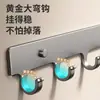 Estante Colgador Multifuncional Directo de Fábrica Sin Taladro Habitación Baño Detrás de la Puerta Ropa Sombreros Toallas Almacenamiento Estante Colgador Grande