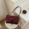 Chegada Nova Outono 2026 Fresco Retrô Design de Nicho Bolsa de Axila Moda Casual Simples Ombro Único Transversal Pequena Quadrada