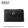 Nova Bolsa Transversal LP19CM Pele de Lagarto de Alto Padrão para Mulheres Couro Genuíno Portátil Moderna Bolsa de Maquiagem Bolsa de Mão Feminina Bolsa de Ombro