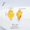 Colar com Pingente de Besta Divina Auspiciosa Puzuo Gold Store Estilo Igual Dourado Areia para Ouvir Corrente de Suéter de Luxo Acessível Versátil Exclusivo para Mulheres