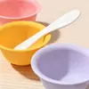Juego de cuenco para mascarilla de silicona herramientas de belleza 150 ml y 250 ml cuenco para películas cuenco para maquillaje palo mezclador de spa de belleza
