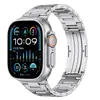 Adecuado para Bandas de Apple Watch, Banda de Reloj de Metal de Titanio con Borde Brillante Iwatch11, Banda de Apple Watch de DLC