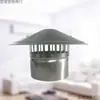 Tampa de Vento de Aço Inoxidável Tampa de Chaminé Guarda-chuva para Telhado Tampa à Prova de Vento e Chuva Tampa de Ventilação de Coifa Tampa Cônica Vender
