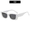 Gafas de Sol Versátiles de Estilo Callejero Europeas y Americanas para TikTok con Protección Solar Gafas de Sol de Colores Gelatinosos de Moda Gafas de Sol de Verano con Protección Solar