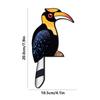 Hmz001-027 Estéreo Dupla Face Colorido Madeira Pássaro Animal Mesa Canto Ornamentos Escritório Casa Mesa de Trabalho