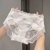 Ventas Directas de Fábrica Superventas Transfronterizo Encaje Bragas para Mujer Entrepierna Sexy Estilo Puro Deseo Hueco Lazo Tanga