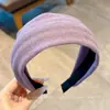Diadema de ala ancha que hace que la cara parezca más pequeña, diadema de estilo nuevo 2026 para mujer con copete alto, accesorio para el cabello sofisticado y elegante