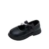 Zapatos Casuales para Niñas Zapatos de Princesa para Niños Modelo Nuevo Primavera 2026 Zapatos de Cuero con Suela Suave Tipo Mary Jane para Niños Mayores