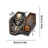 Decoración de Llave Calavera Ataúd Transfronteriza Colgante de Cadena Acrílica con Forma Especial Decoración Colgante de Llave de Coche Colgante para Mochila