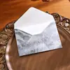 Sobre con diseño de mármol, colorido, sencillo, papel de carta vintage estilo occidental, sello de cera, juego de sobre y papel de carta