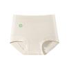 Algodón de Color Grado Médico 10A Antibacteriano Cintura Alta Control de Abdomen Simple Cómodo Agradable para la Piel Algodón Puro 100% Cubre Cadera Ropa Interior para Niñas