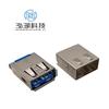 Conector hembra USB 3.0AF con base de cable, paquete completo, versión USB 3.0, conector hembra.