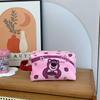 Bolsa de cosméticos informal de estilo japonés de gran capacidad, bolsa de mano con estampado de dibujos animados, bolsa de viaje de nailon