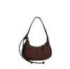 Otoño/Invierno Nuevo Maillard Moda Bolso Cruzado de Gran Capacidad Exquisito para Salir Viajes de Negocios Textura Versátil Bolso Tote Retro