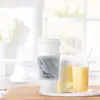 Capa de Caneca de Chá de Leite Impressa em Neoprene Anti-Queimadura Manga de Café Padrão Mármore Manga de Caneca Portátil Manga de Caneca para Bebida Quente em Neoprene