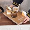 Combo Bandeja para copos Vida romântica Internet Celebrated Coffee Cup Honeycomb Cup Holder Corrugado Descartável Drinking Cup Display Rack