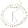 Joyería Transfronteriza Europea y Americana, Cadena para el Cabello de Disco Metálico Geométrico Personalizado, Diadema con Borlas Multicapa, Accesorios para el Cabello, Cadena para la Cabeza, Accesorios Festivos