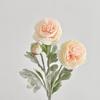 Qianzi Lulian Flor Artificial de Simulación Peonía Yang Flor Falsa Nórdico Simple Hogar Sala de Estar Mesa de Comedor Adornos Florales Decoración Venta al por Mayor