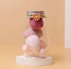 Set Creativo de Esponjas de Maquillaje en Botella, Doble Uso para Aplicación Seca y Húmeda, No Absorbe Mucho Polvo, Amigable con la Piel, Esponja de Maquillaje Suave, Puff de Belleza