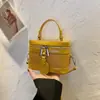 Bolsa Caja de Patrón Tejido 2026 Nueva, Bolso de Mano de Alta Gama, Bolso de Hombro y Cruzado, Bolso Pequeño Elegante y Versátil para Viajes Diarios de Verano