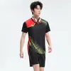Traje de Uniforme de Voleibol para Hombres y Mujeres, Ropa Deportiva de Voleibol de Manga Corta, Uniforme Profesional Transpirable de Secado Rápido para Equipo de Partido de Voleibol con Estampado y Número