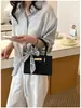 Bolsa transversal estilo coreano requintada cor sólida 2026 nova moda simples casual bolsa de mão versátil bolsa de ombro único