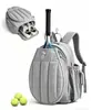 En stock Amazon bolsa de mano nueva mochila de tenis portátil para exteriores mochila casual de moda para pickleball con compartimento para zapatos