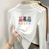 Ropa interior térmica con forro de forro polar para niños, colección otoño e invierno, camiseta de manga larga de cuello alto para niñas, nuevo estilo 2026, top cálido, ropa para niños