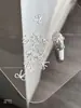 Acessórios para Unhas Rebite de Arco de Liga Celebridade da Internet Luxo Leve Dourado e Prateado Borboleta Oca Acessórios Tridimensionais para Unhas Venda por Atacado