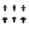 60 Piezas Hebilla Clip Tornillo de Expansión Universal para Parachoques Guardabarros de Coche Clip para Guardabarros de Ala Remache