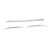 Adecuado para 20-24 Mazda 3 Axela Moldura del Capó, Tira Brillante de la Rejilla Frontal, Adhesivo Anti-Rayaduras