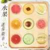 Insignia Mini de Fruta 25mm Estándar Brillante Base de Hierro Insignia con Pin Colgante Adorno Soportes Estilo D Personalización y Puede Ser Enviado en Nombre de Otros