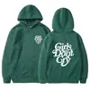 Marca europea y americana de moda Sudadera con capucha de moda para hombre Girls Don't Cry suéter atuendo de pareja nueva colección primavera y otoño