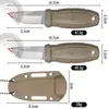 Faca de Camping para Exterior Mais Vendida Transfronteiriça, Faca Reta Pequena para Autodefesa, Faca Portátil para Pendurar no Pescoço, Mini Faca, Faca Afiada para Frutas