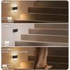 Luz Nocturna con Detección Humana Gy117 Modelo Horizontal con Carcasa Negra, Se enciende al Acercarse Alguien, Adecuada para Ambiente de Dormitorio y Pasillo, Luz Nocturna con Sensor de Movimiento Humano