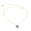 Cdd Nuevo Collar de Flores y Aretes Juego de Dos Piezas Flor de Ciruelo Doble Cara Nácar Juego Fuente de Suministro Fábrica Aliexpress