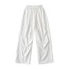 Pantalones Paracaídas Casuales de Verano Delgados para Mujer Estilo Americano Pierna Ancha Cintura Alta Secado Rápido Pantalones Cargo