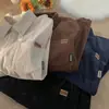 Suministro Directo de Fábrica Camisa de Pana de Manga Larga para Hombre, Nueva Otoño Holgada Retro Americana Ins Tendencia Chaqueta Camisa