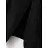 Camisa Blanca Irregular de Manga Corta para Hombro para Mujer Verano Nuevo Diseño con Sentido Nicho Dividida Ajustada Cintura Ceñida Top