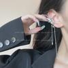 Clip para oreja de elfo clip para oreja femenino clip para oreja femenino súper hada mariposa borla clip para oreja clip para hueso de la oreja femenino sentido de la moda