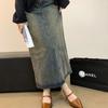 Zapatos Mary Jane de Tacón Grueso Estilo Francés para Mujer, Novedad Primavera 2026 Versátiles de Punta Poco Profundos de Tacón Medio sin Cordones con Hebilla Zapatos de Oficina